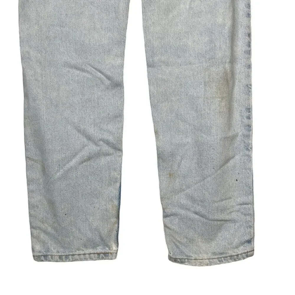 Levi’s VTG 90s 550 Distressed Relaxed Fit Tapered Leg Jeans USA Mens 33x34